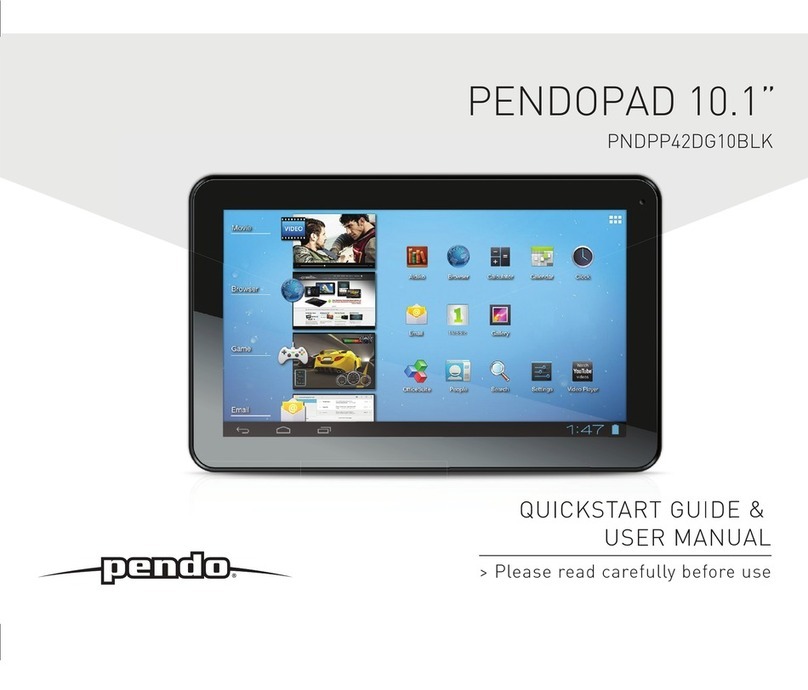Pendo PNDPP42DG10BLK Quick start guide & user manual