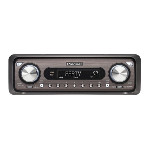 Pioneer DEH-P77MP User manual