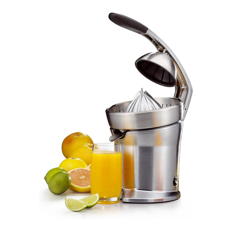 Gastroback Design Citrus Juicer Advanced Instructions for use