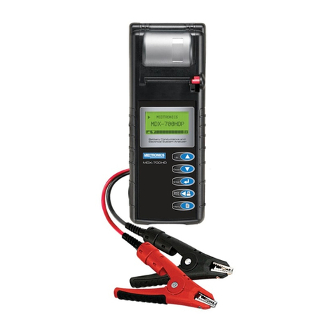 Midtronics MDX-700P HD instruction manual