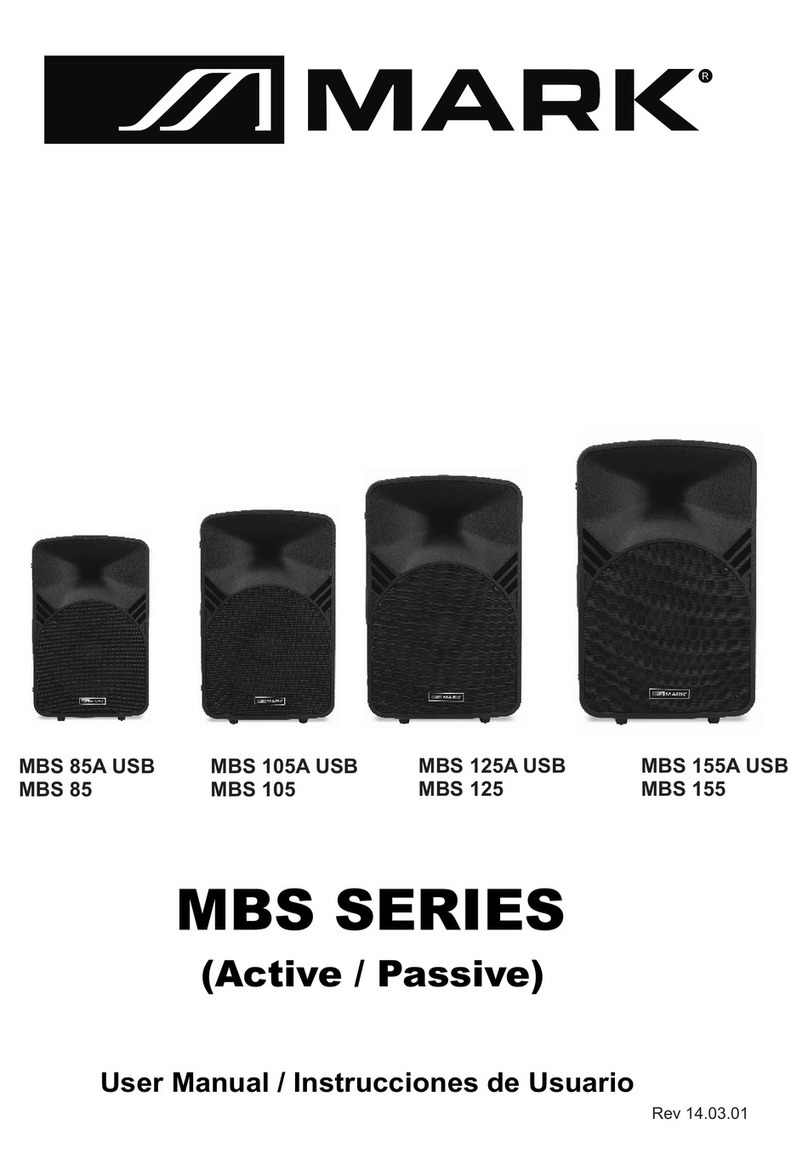Mark MBS 85A USB user manual