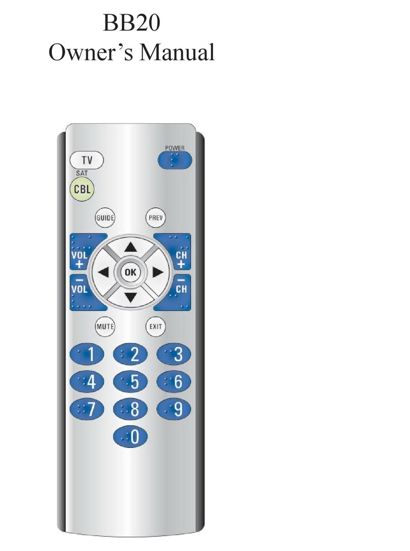 Big Button BB20 owner's manual