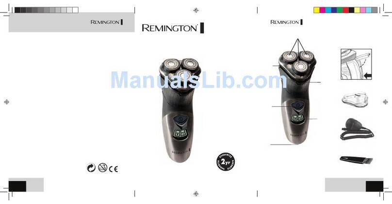 Remington Pivot & Flex R8150 User manual