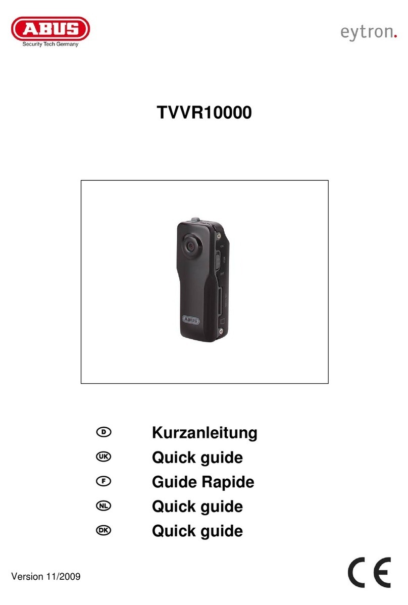 Abus TVVR10000 quick guide