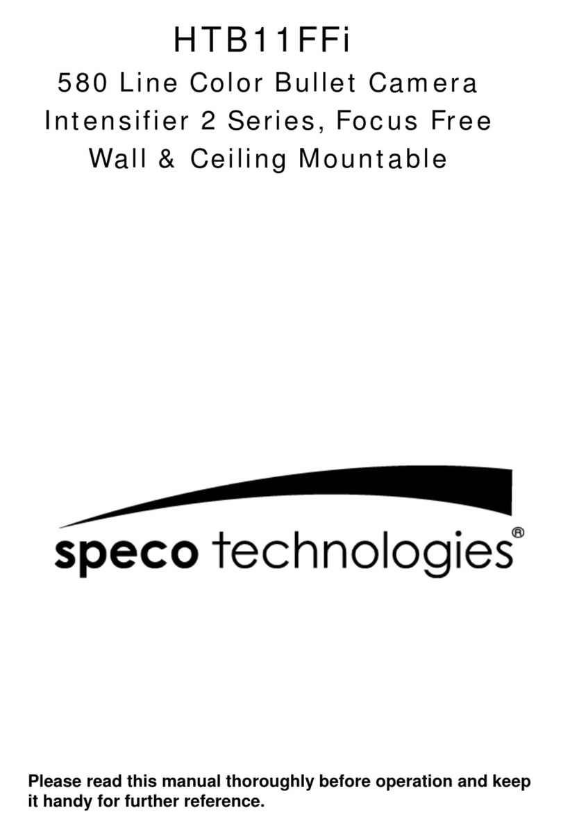 Speco HTB11FFi User manual