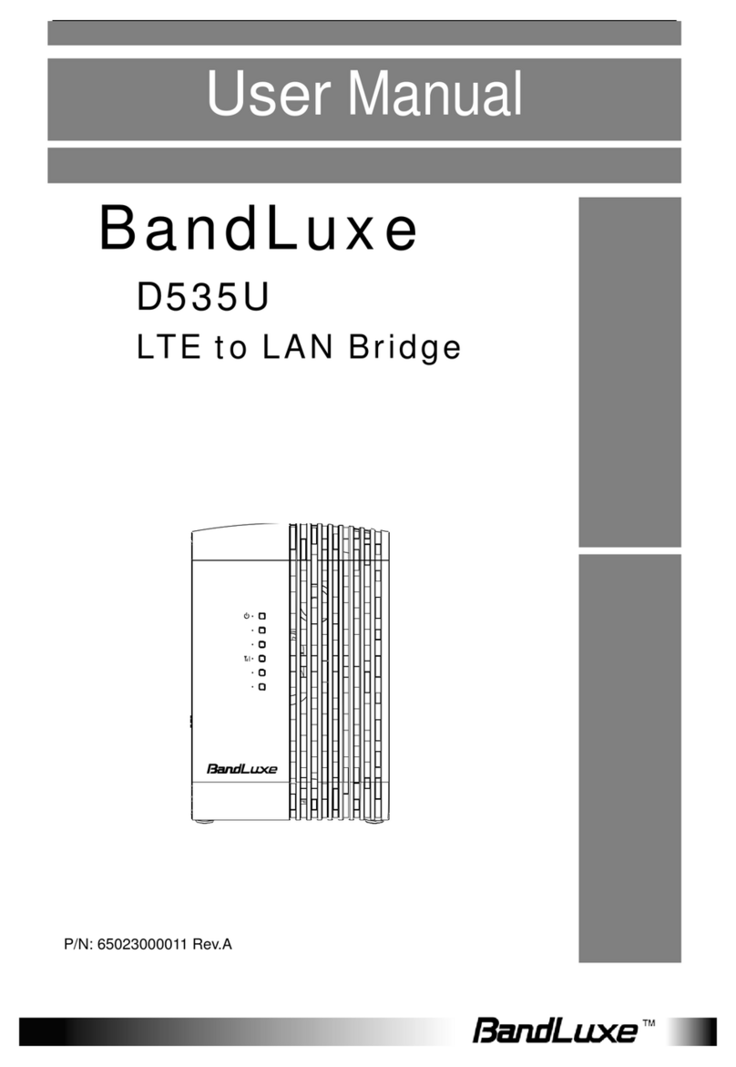 BandLuxe D535U user manual