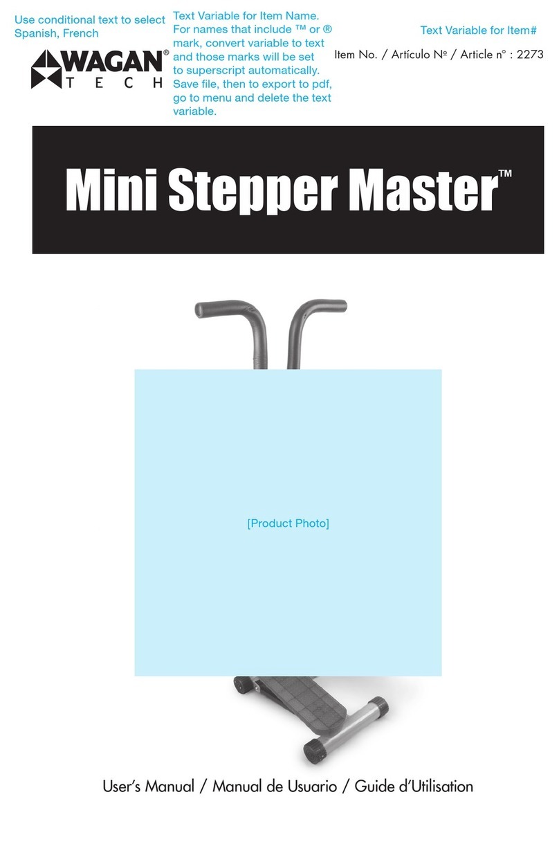 Wagan MINI STEPPER 2273 user manual