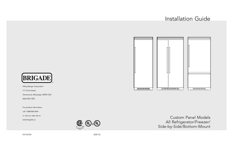 Brigade CFDBB5361 installation guide