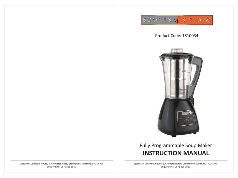 Scotts of Stow 1810034 instruction manual
