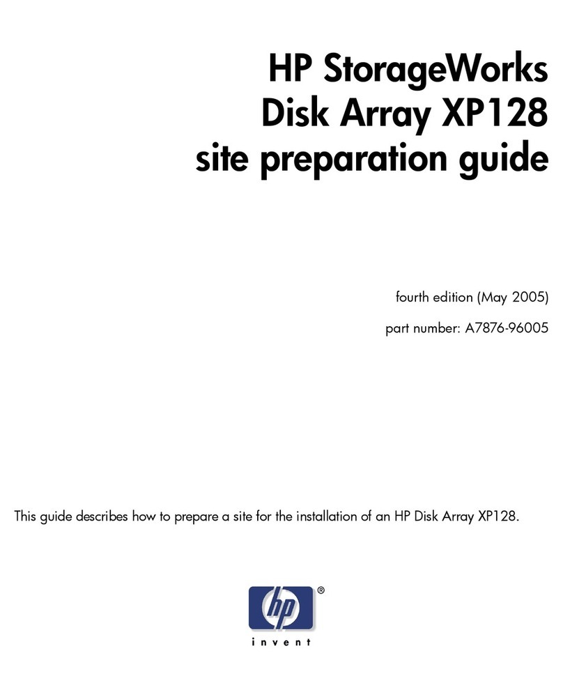 HP StorageWorks XP128 installation guide