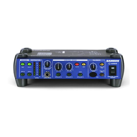 Samson C-Control owner's manual