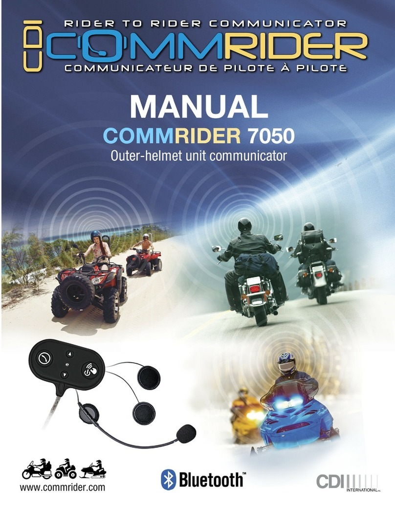 CDI Commrider 7050 user manual