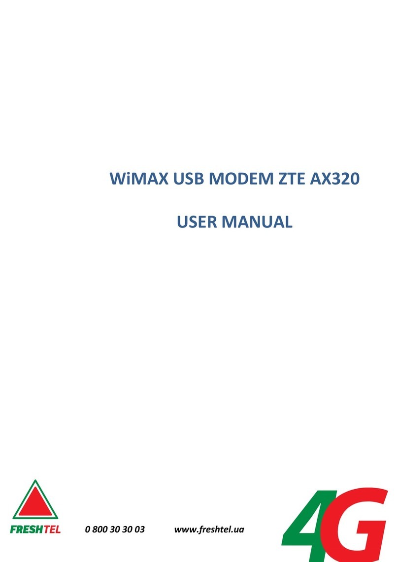 Zte AX320 user manual