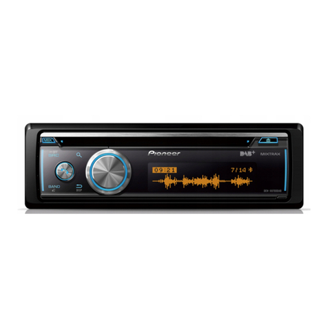 Pioneer DEH-X8700DAB installation manual