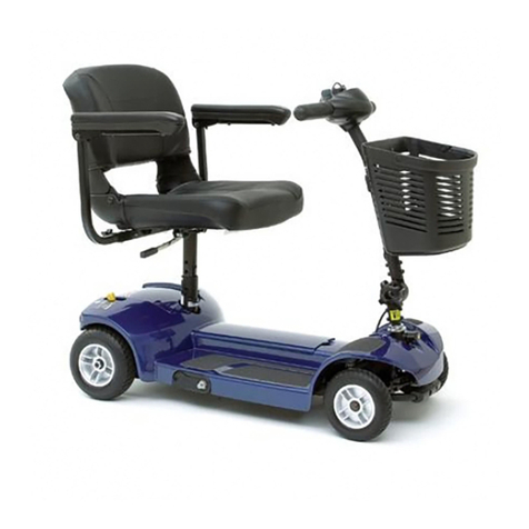 Pride Libre SCOOTER SERIES User manual