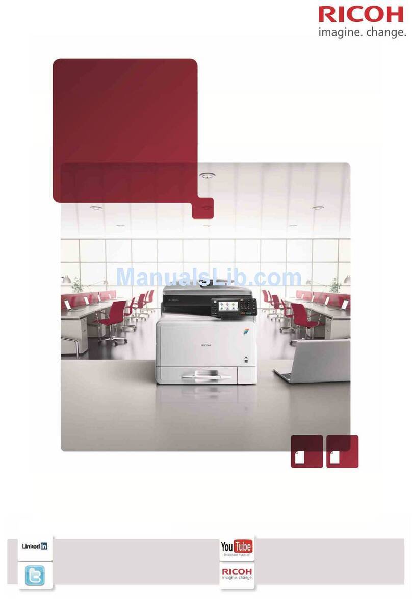 Ricoh Aficio MP 301SPF User manual