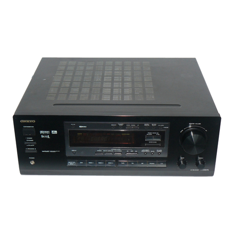 Onkyo 580TXD575X instruction manual