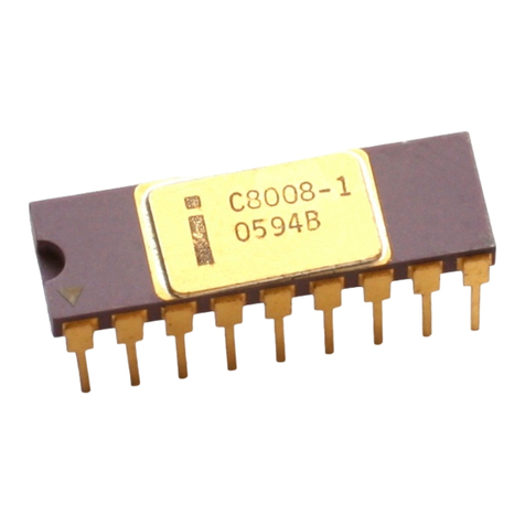 Intel 8008 User manual Intel 8008 User manual