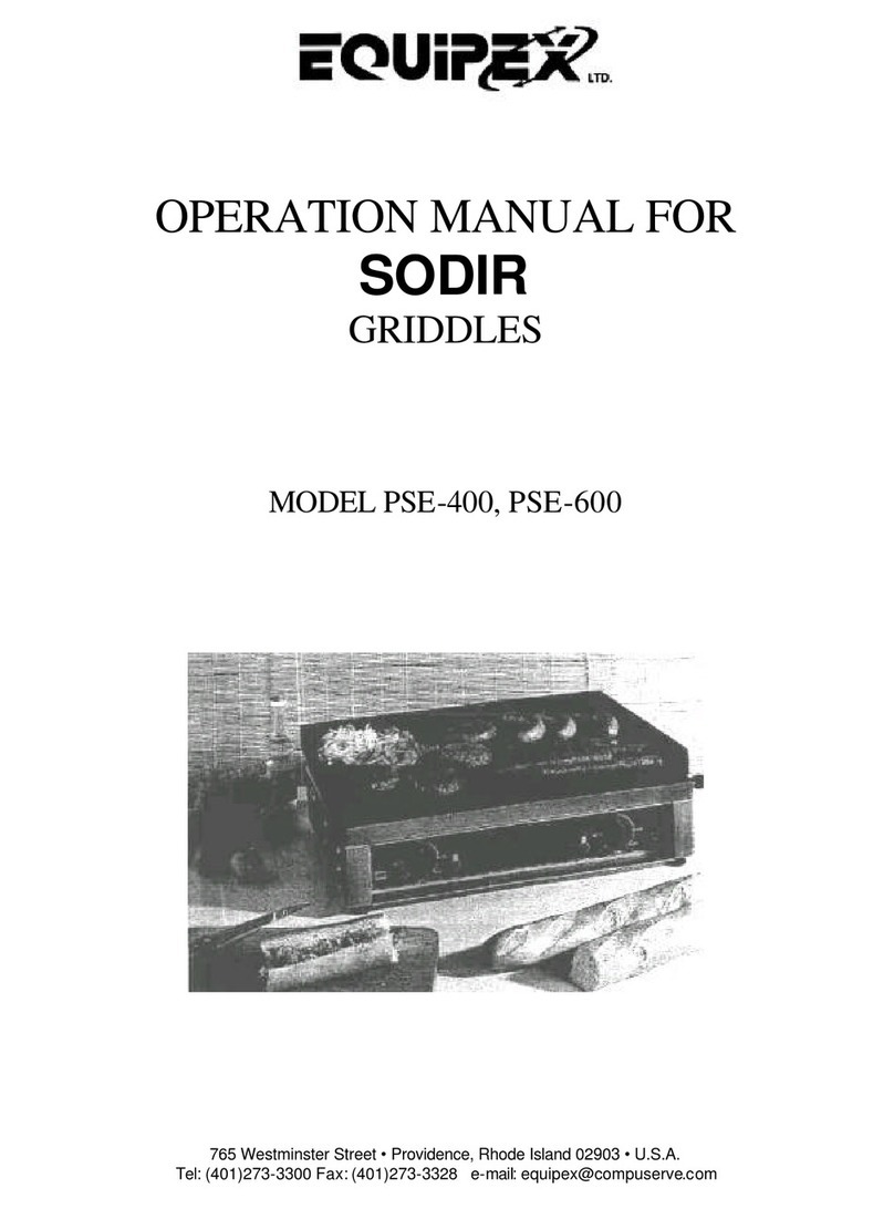 Equipex SODIR PSE-400 Operation manual