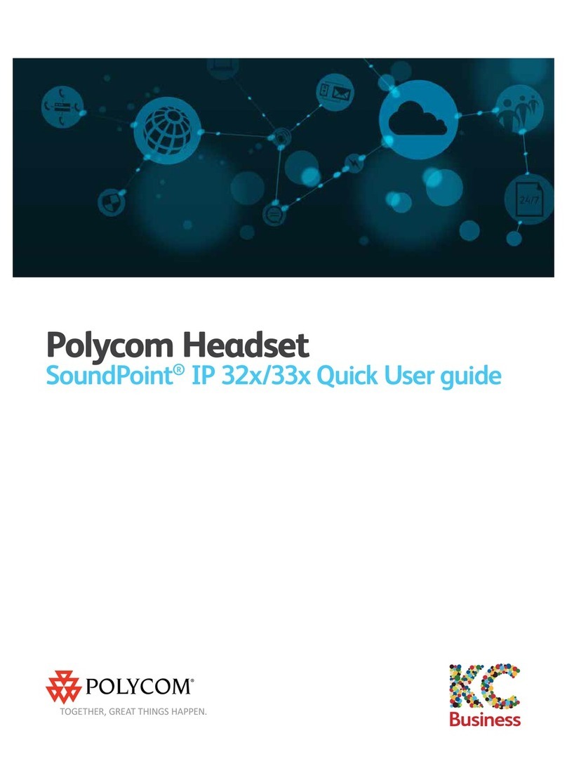 Polycom SoundPoint IP 32x Quick user guide