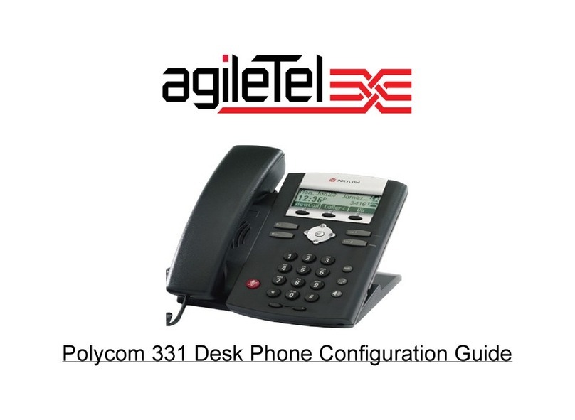 Polycom SoundPoint IP 331 User manual Polycom SoundPoint IP 331 User manual