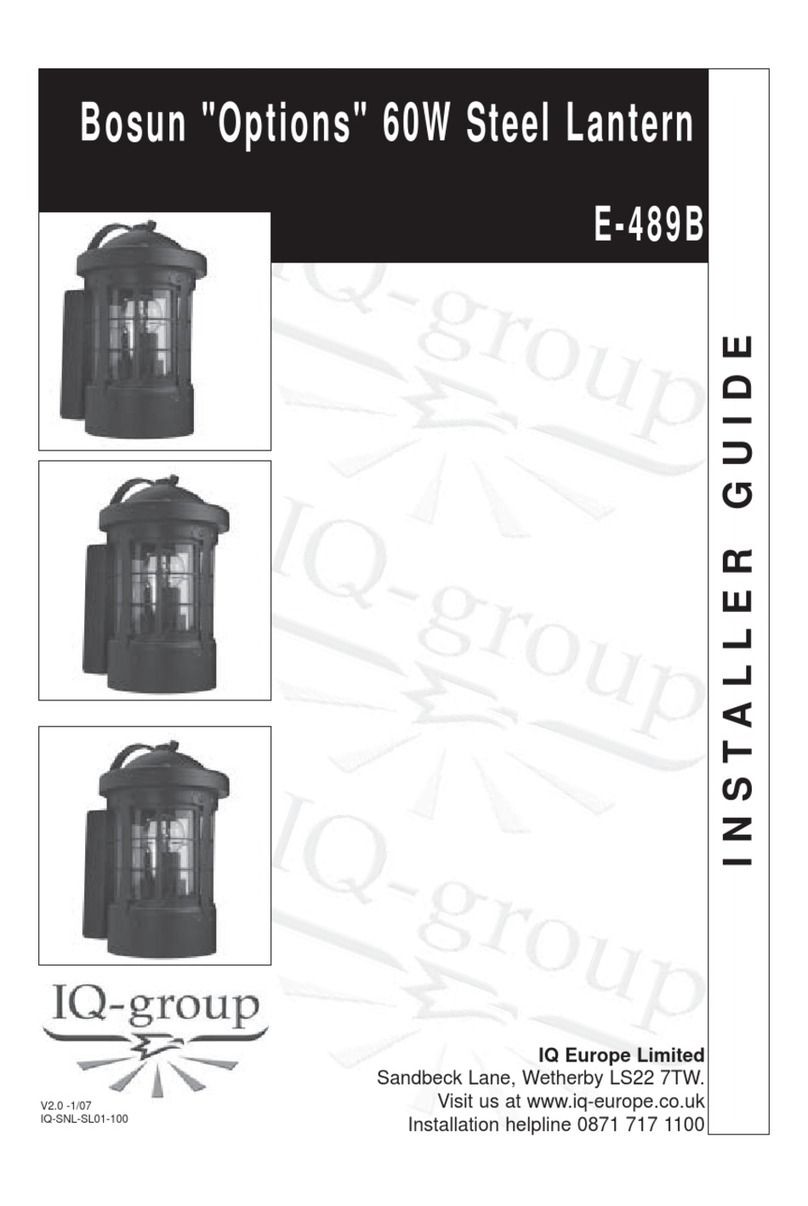 IQ-group E-489B Installer's guide