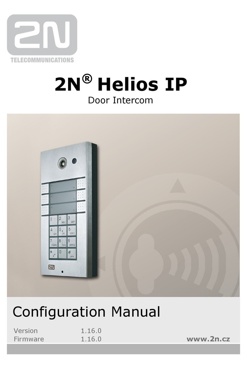 2N Helios IP Instruction sheet 2N Helios IP Instruction sheet