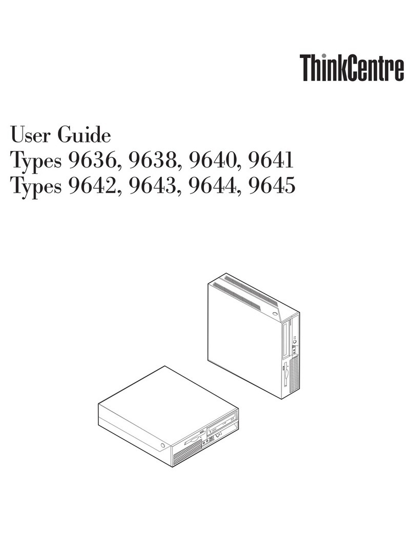 Lenovo THINKCENTRE 9636 User manual Lenovo THINKCENTRE 9636 User manual