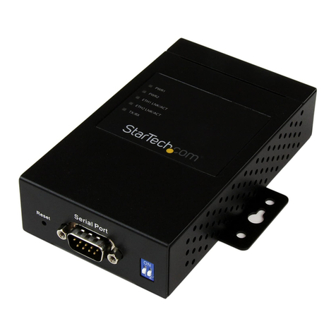 StarTech.com NETRS232485 instruction manual