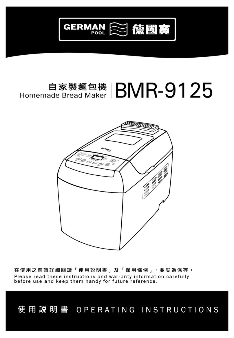 German pool BMR-9125 operating instructions German pool BMR-9125 operating instructions