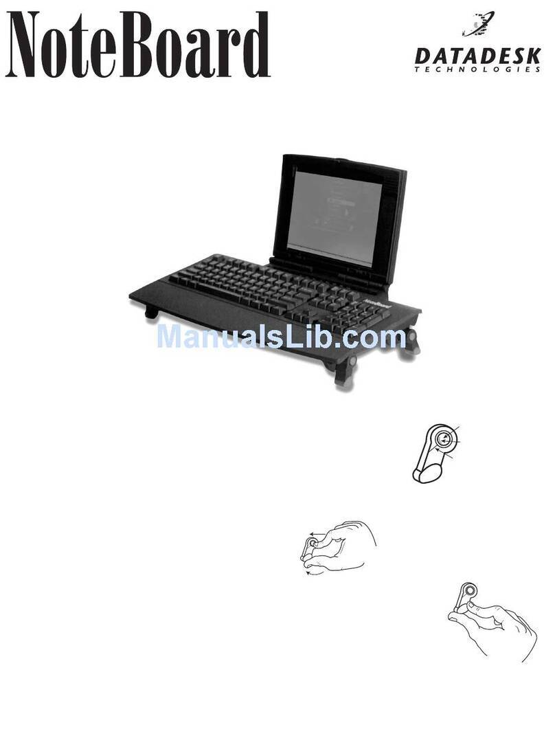 Datadesk NoteBoard Short form manual