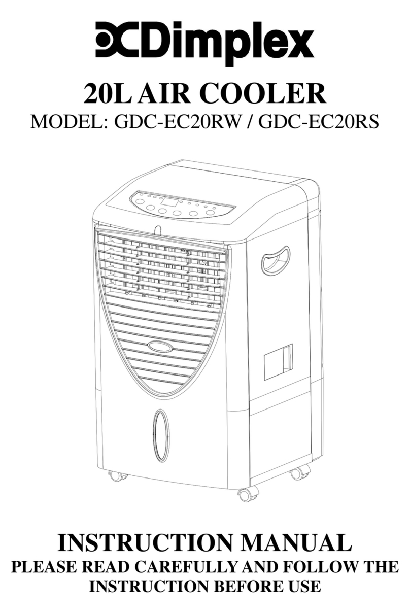 Dimplex GDC-EC20RW User manual Dimplex GDC-EC20RW User manual