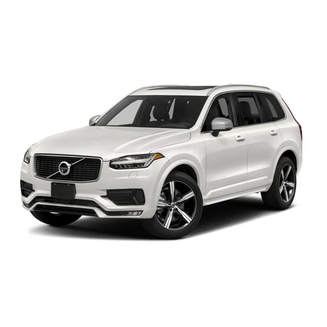 Volvo XC90 - ANNEXE 951 User manual