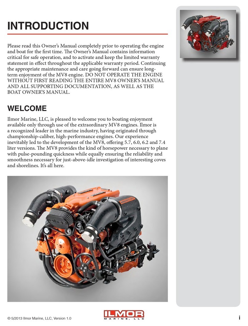 ILMOR MV8 User manual