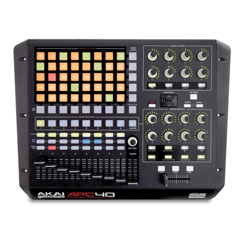 Akai APC40 MKII quick start guide