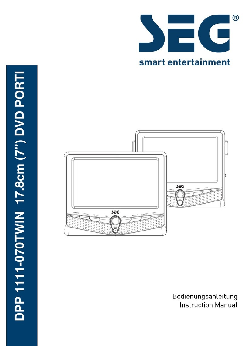 Seg DPP 1111-070TWIN instruction manual