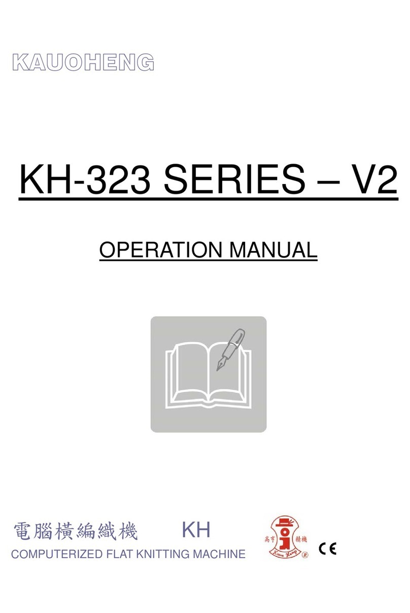 Kauo Heng KH-323 SERIES - V2 Operation manual