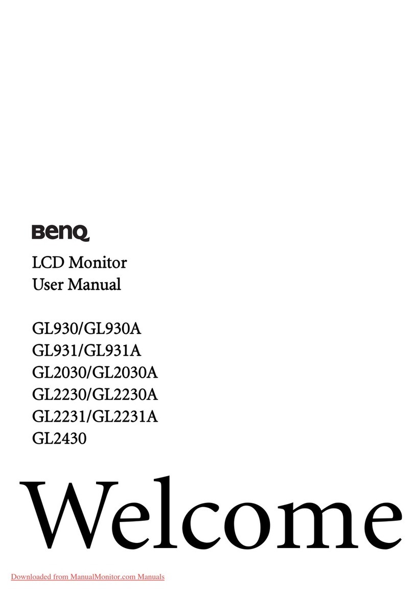 BenQ GL930 User manual