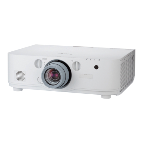 NEC PA721X User manual