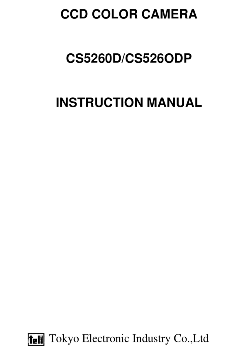 Teli CS5260D User manual
