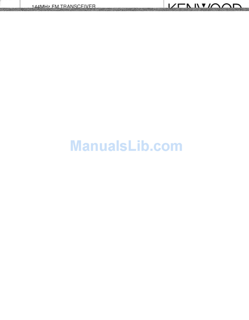 Kenwood TM-421A User manual