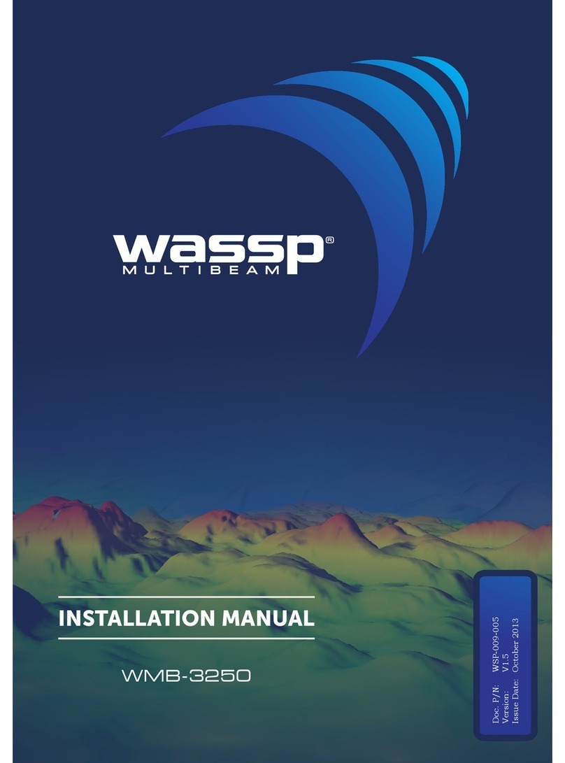 Wassp WMB-3250 installation manual