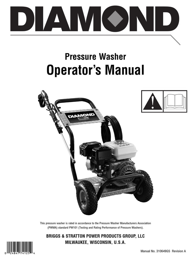 Diamond 3100 Operator's manual