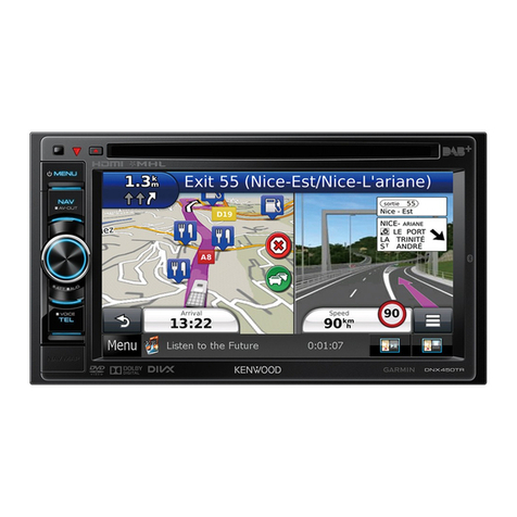 Kenwood DNX450TR User manual