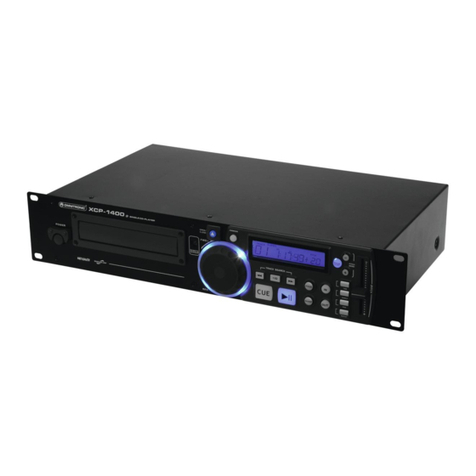 Omnitronic XCP-1400 User manual