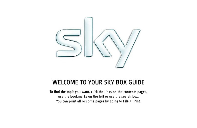 Sky DV3 user guide