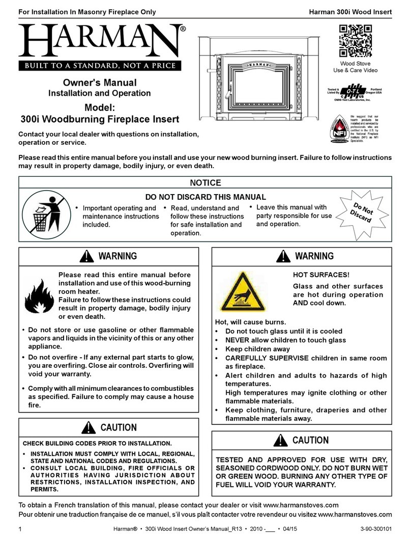 Harman 300i User manual