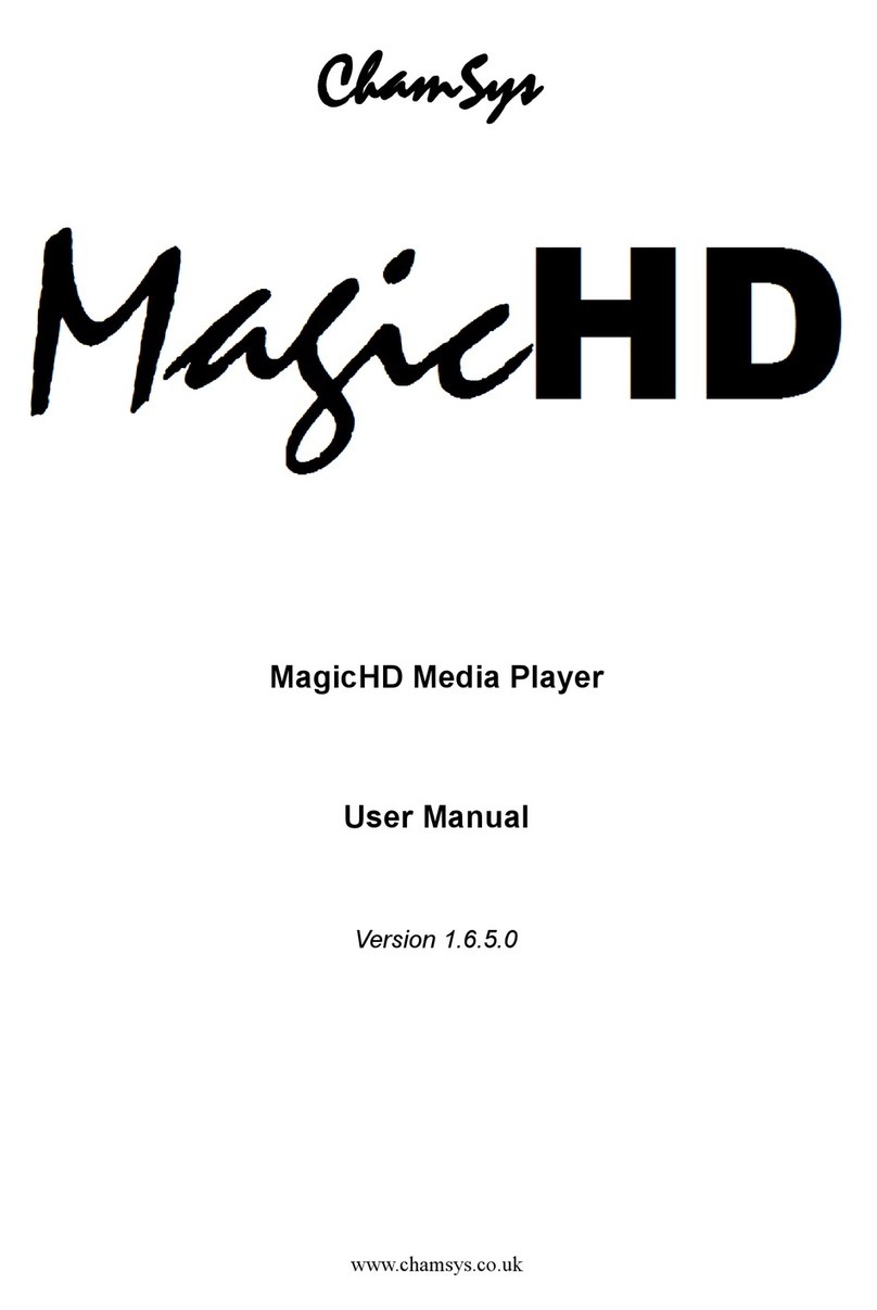 ChamSys MagicHD user manual