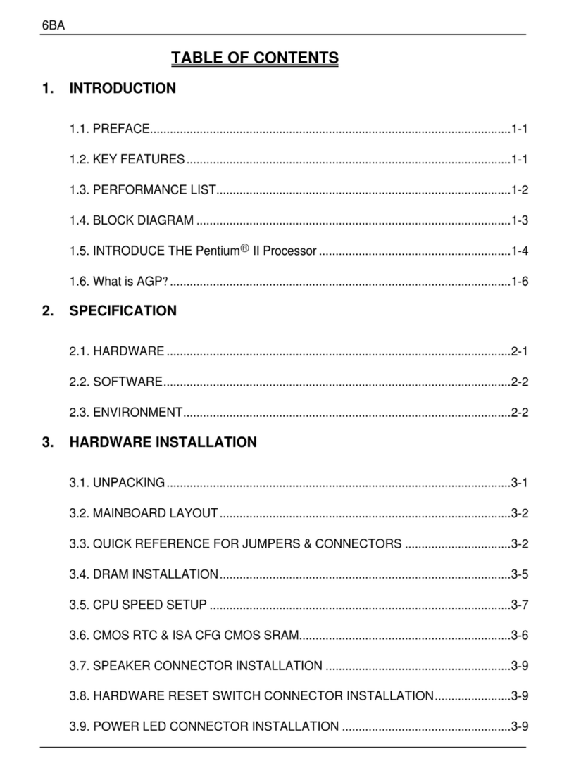 Gigabyte 6BA User manual