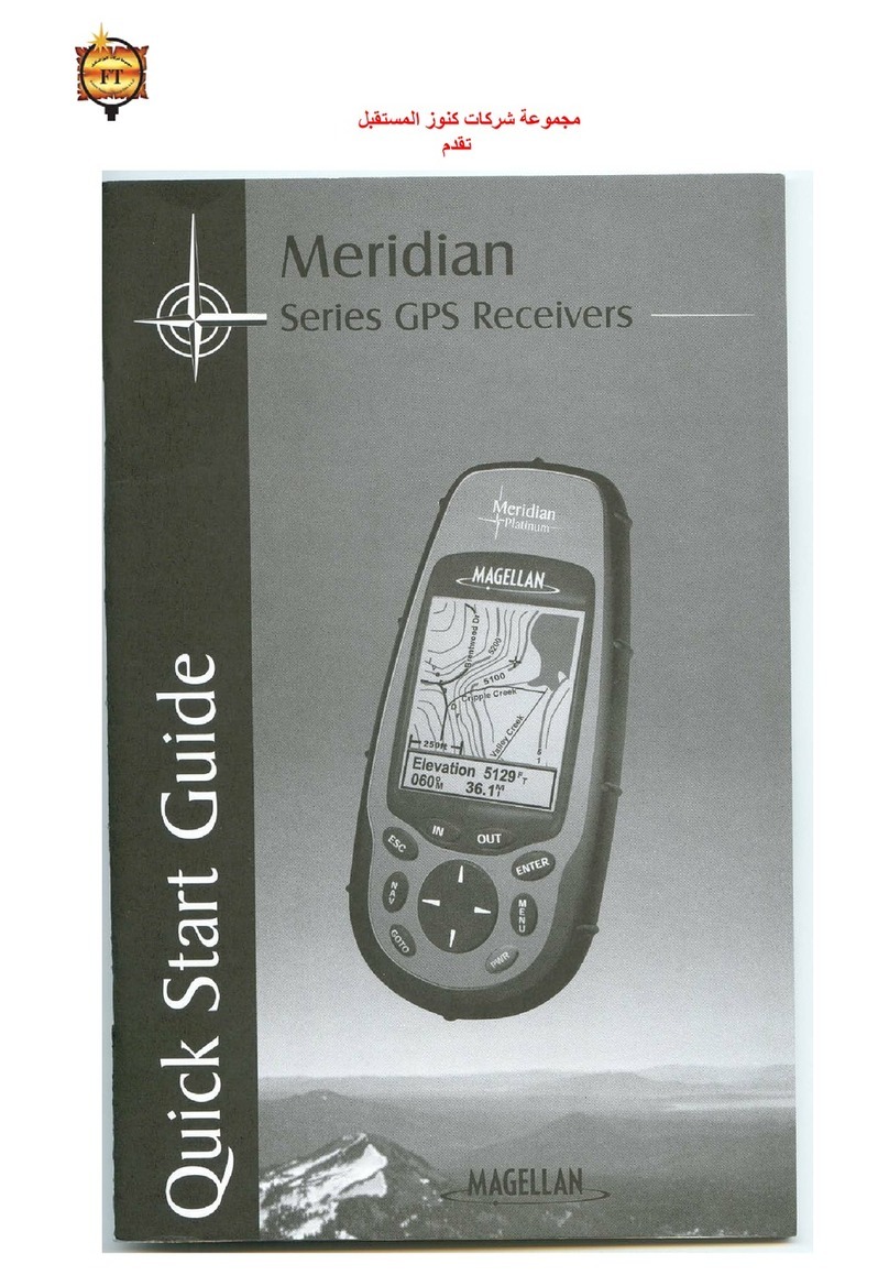 Magellan Meridian Series User manual